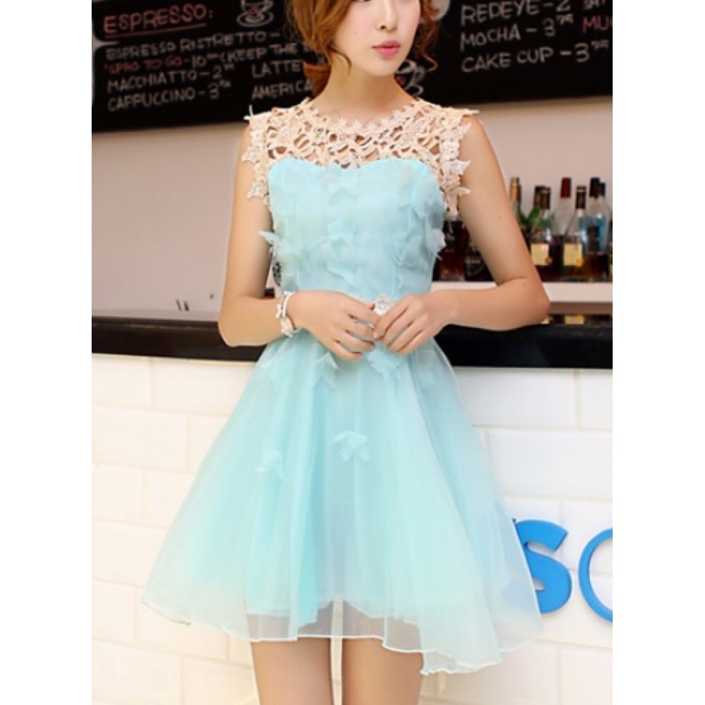 Cinderella Disney bound mini blue dress